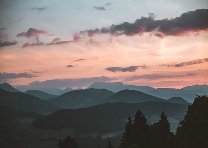 Sunset Mountains