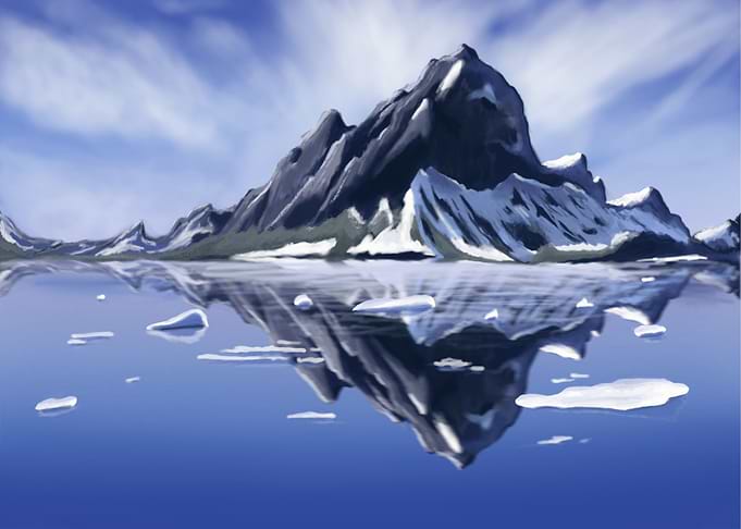 Mountains landscape