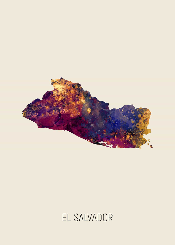 El Salvador Map
