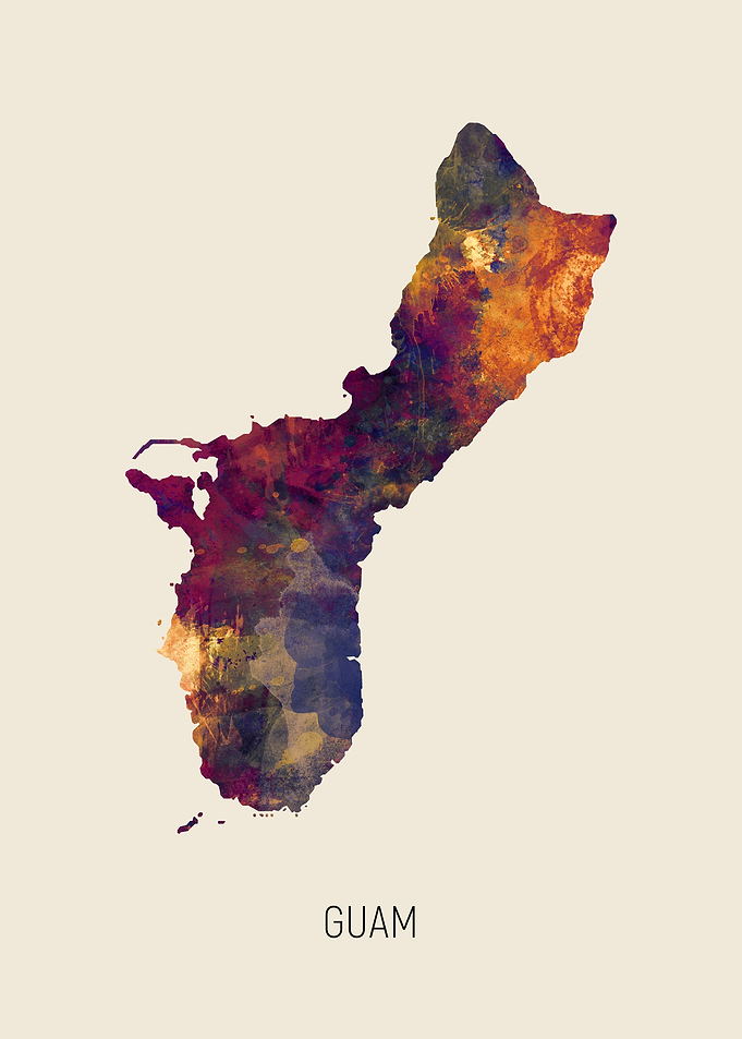 Guam Map
