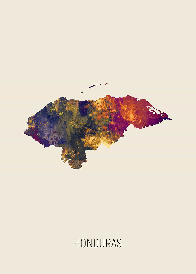 Honduras Map