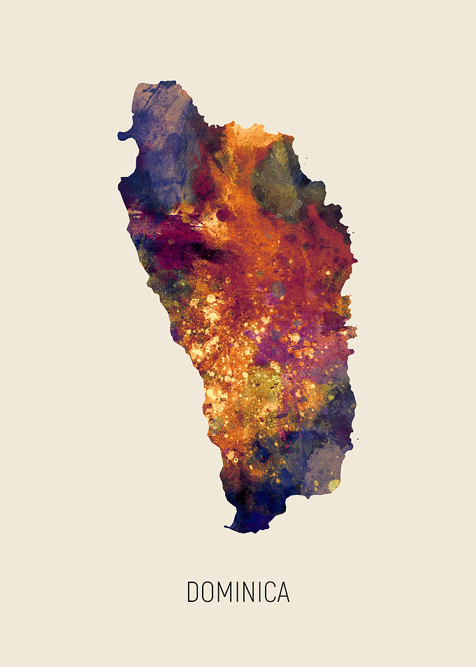 Dominica Map