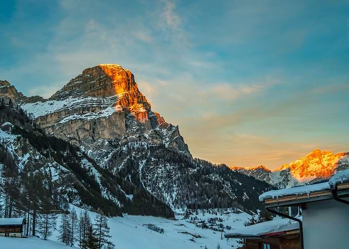 Mountain Peak Sunrise