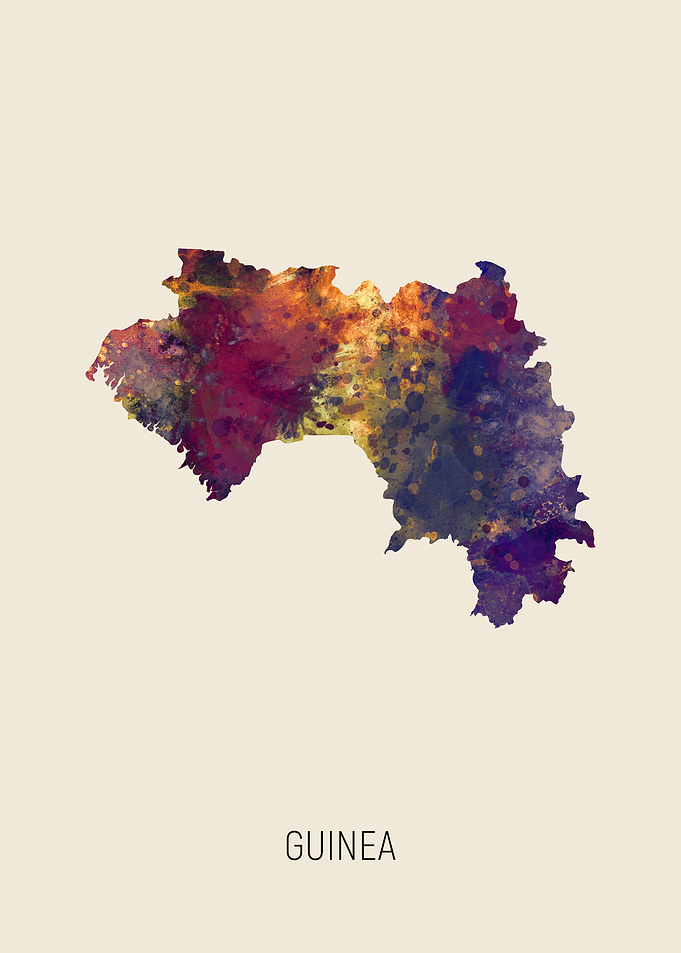 Guinea Map