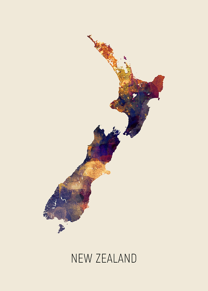 New Zealand Map