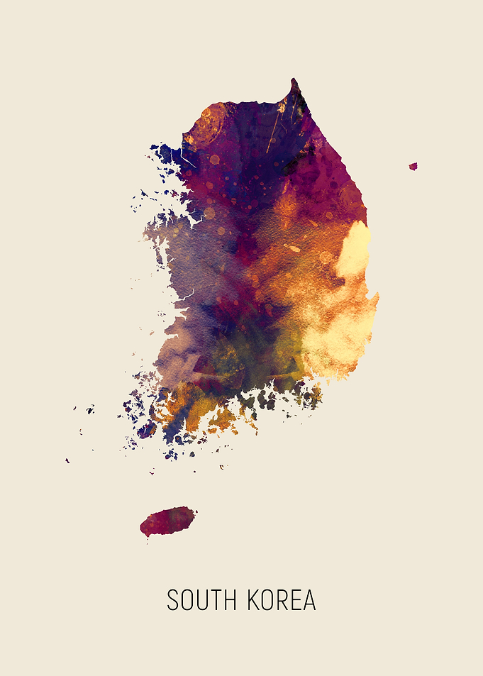 South Korea Map