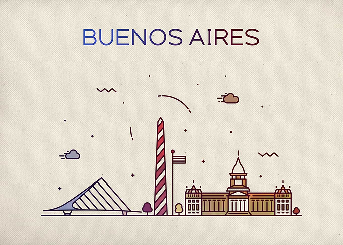 Buenos Aires City Skyline