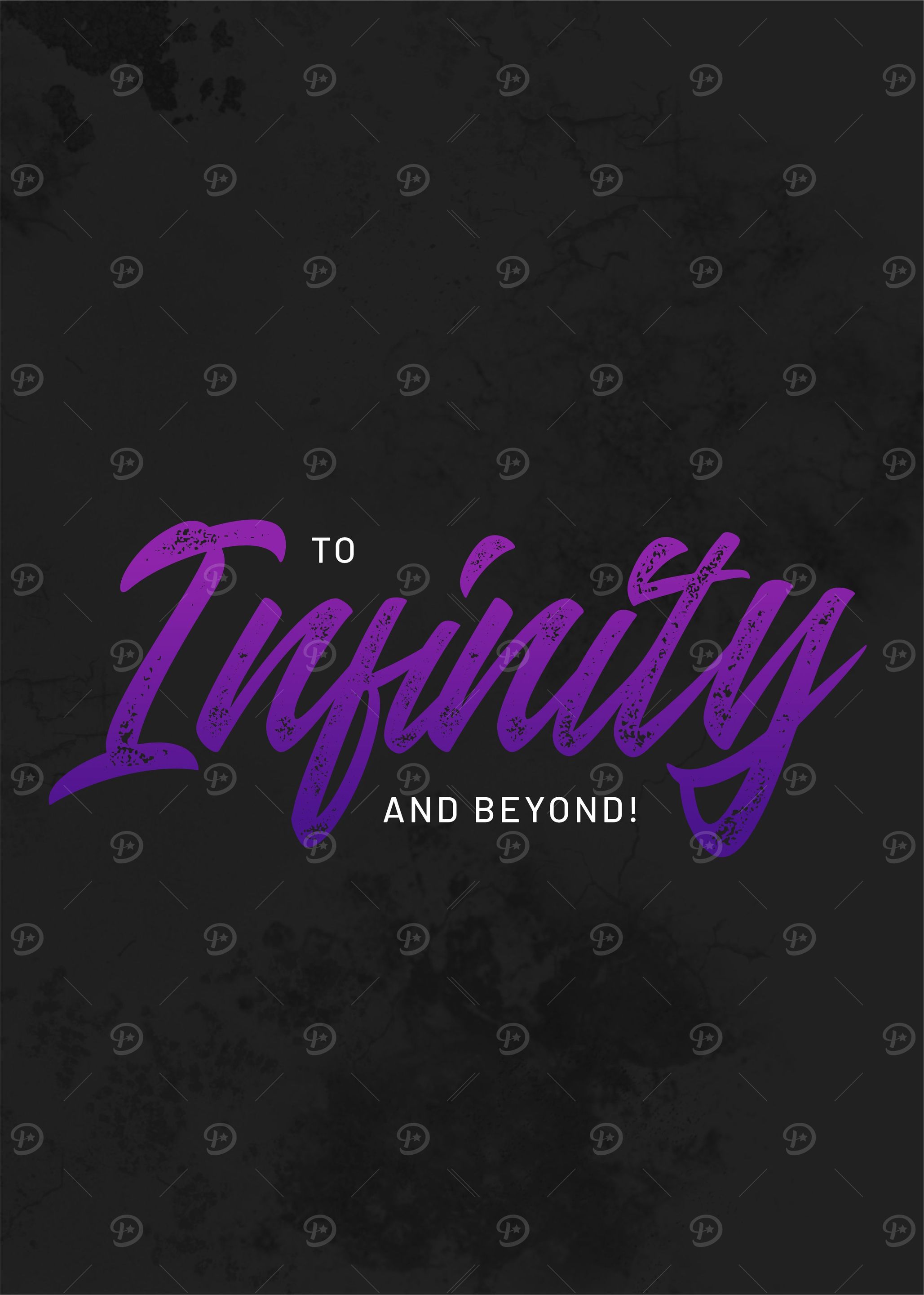 to INFINITY and beyond