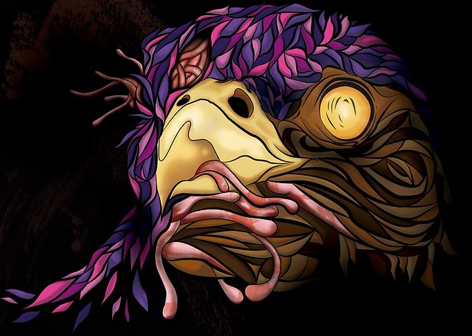 Infected Eagle