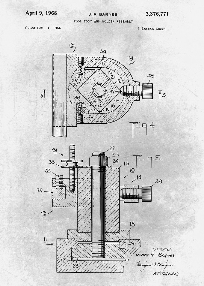 No289 Tool fost and holder