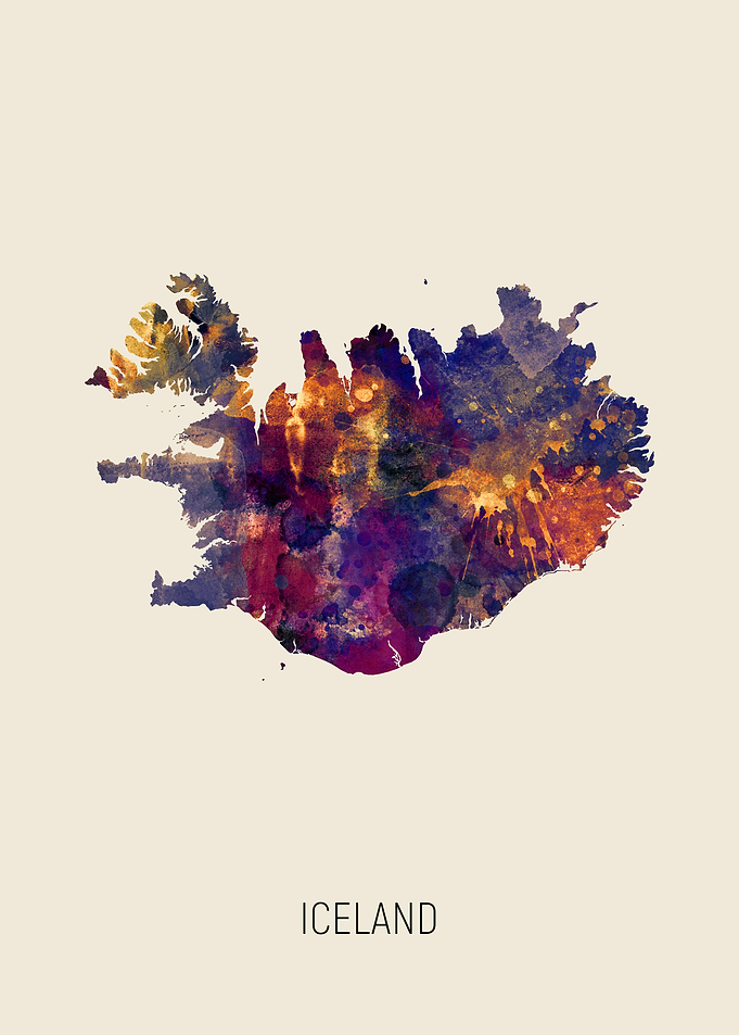Iceland Map