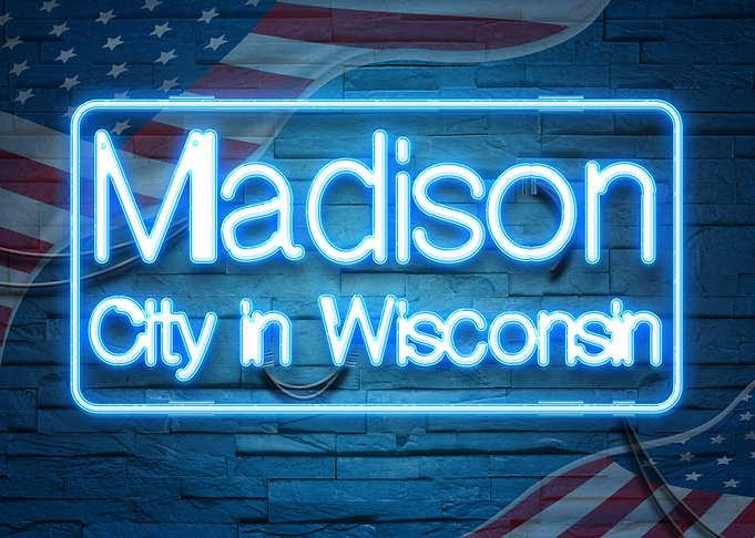 Madison City in Wisconsin