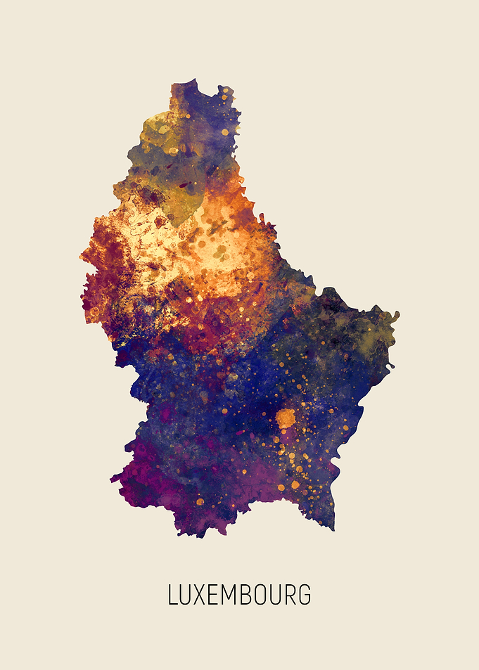 Luxembourg Map
