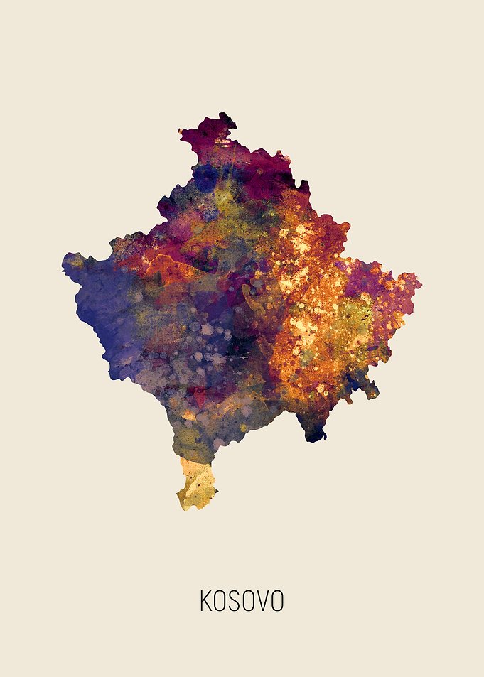 Kosovo Map