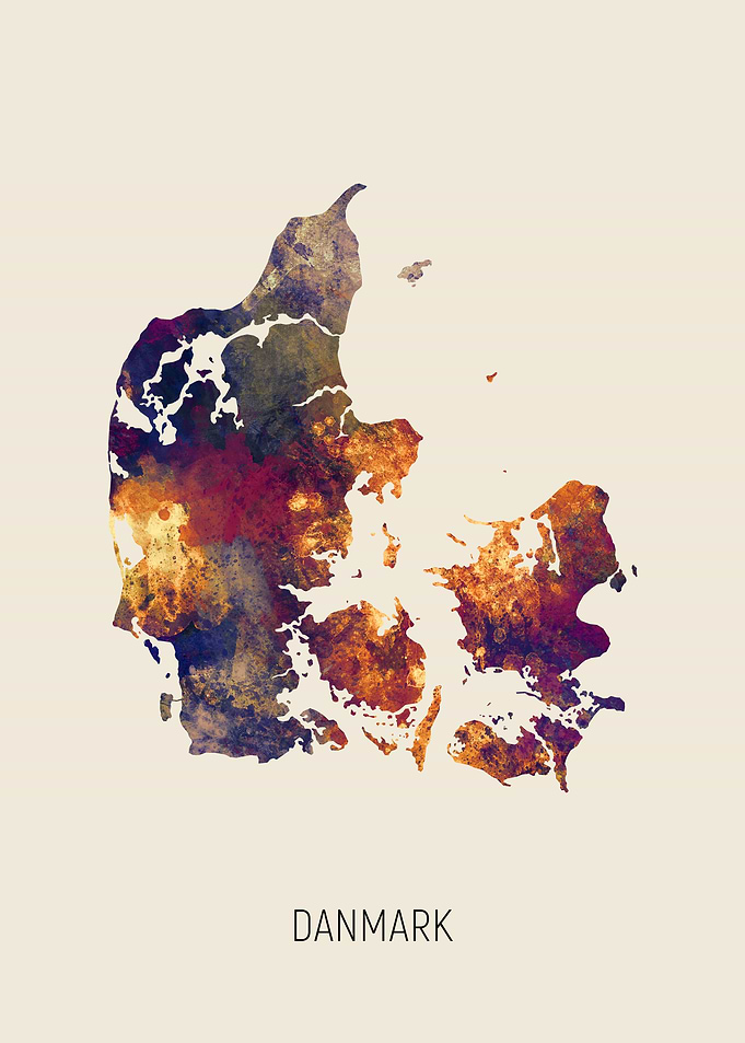 Danmark Map