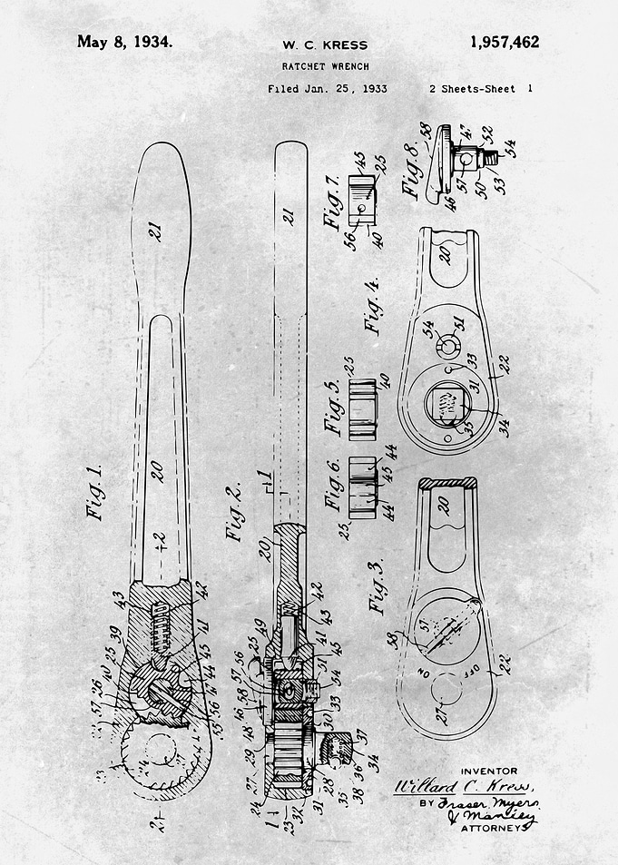 No297 Ratchet wrench