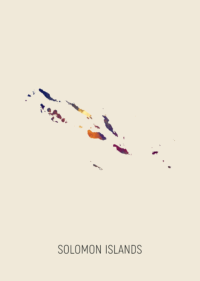 Solomon Islands Map