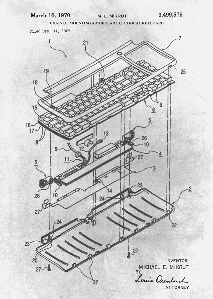 No272 Electrical keyboard