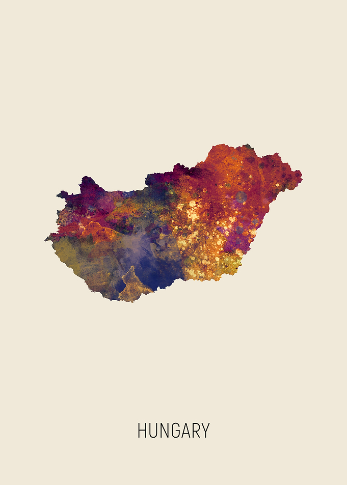 Hungary Map
