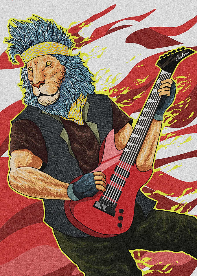 Rockstar Lion