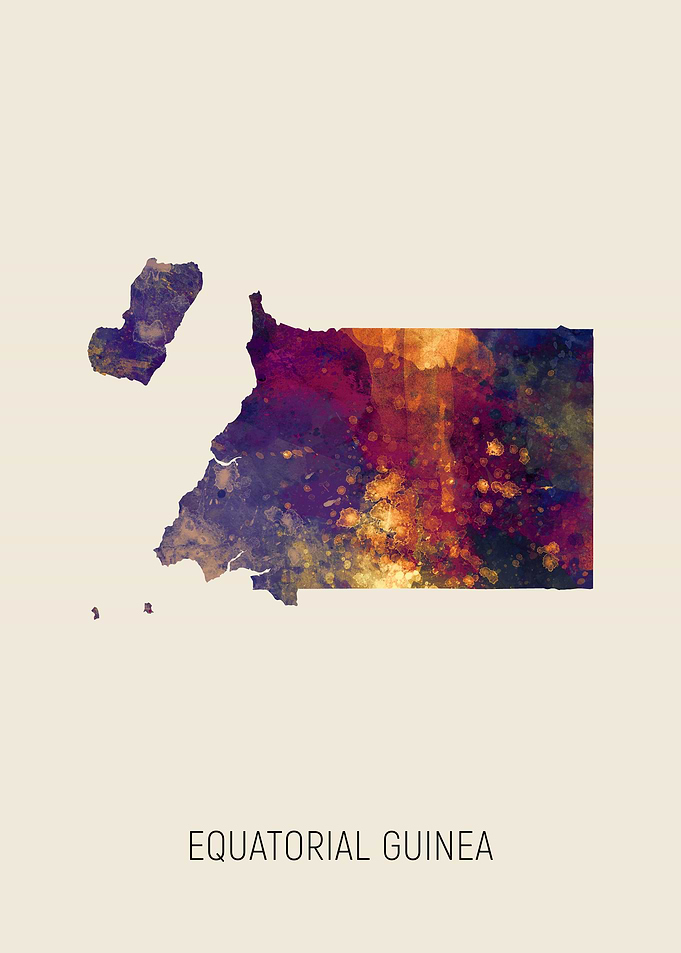 Equatorial Guinea Map