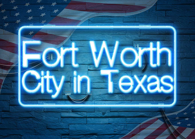 Fort Worth City in Texas