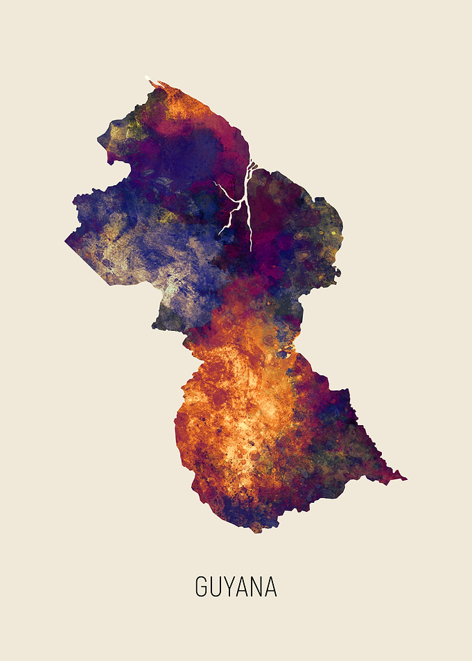 Guyana Map