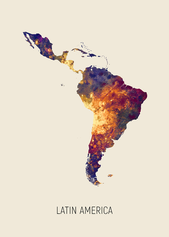 Latin America Map