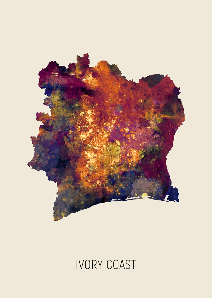 Ivory Coast Map