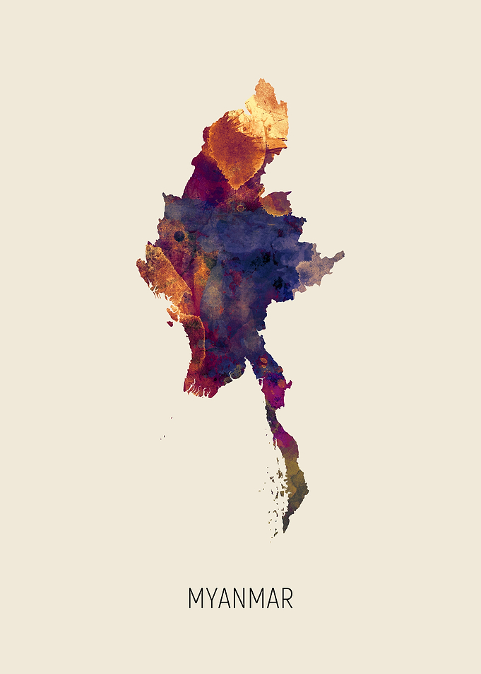 Myanmar Map