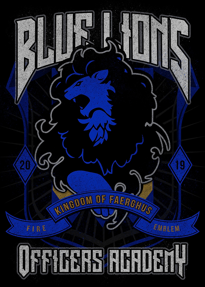 Blue Lions Crest