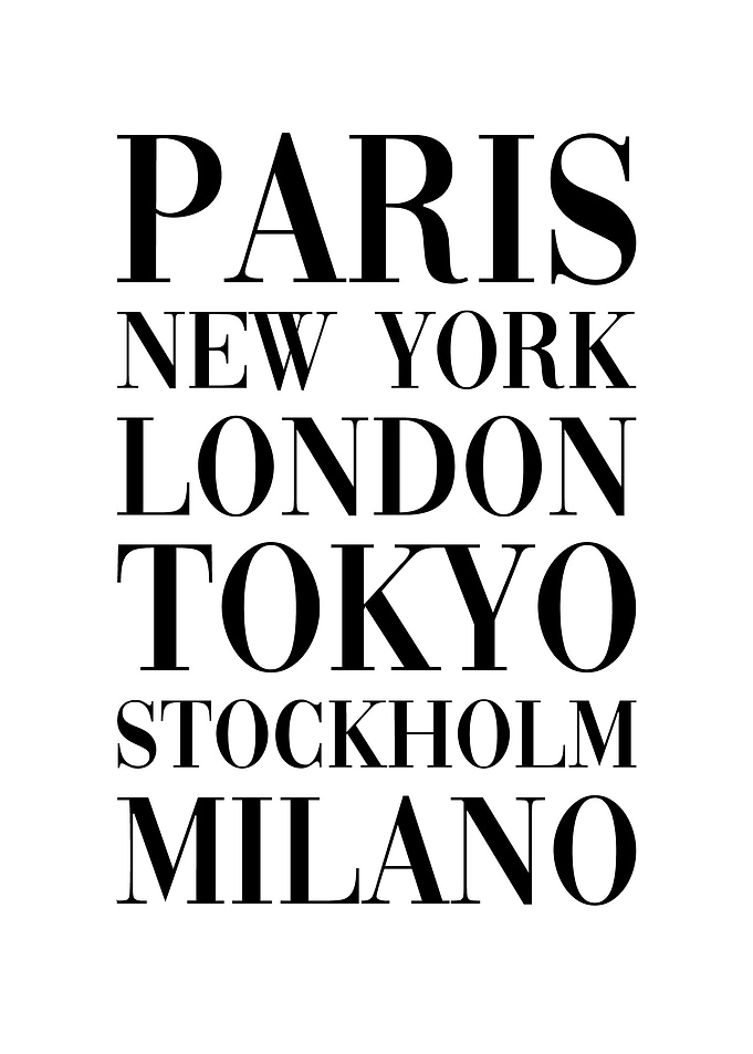Fashion Capitals Paris
