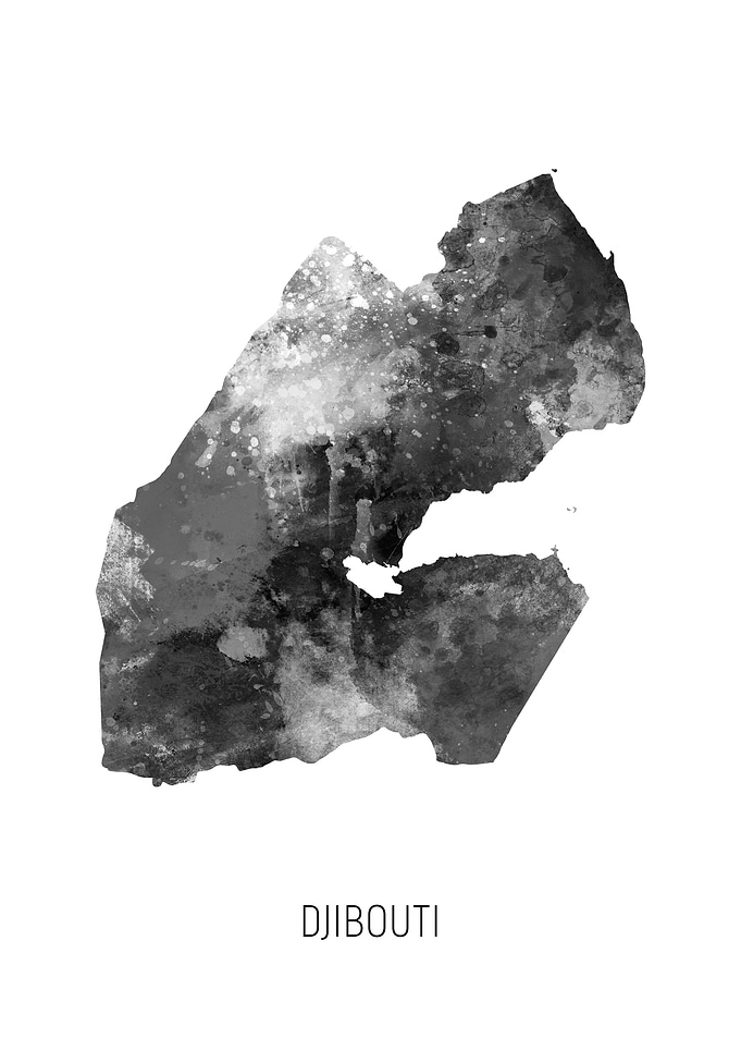 Djibouti Map
