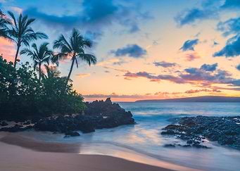 Beach View on Island