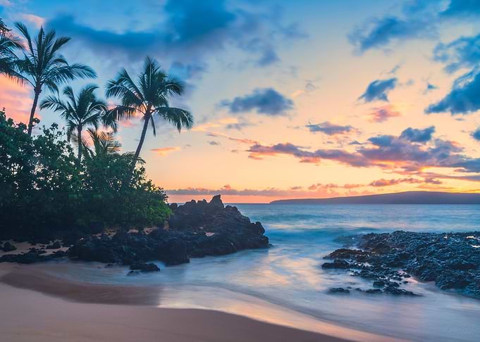 Beach View on Island