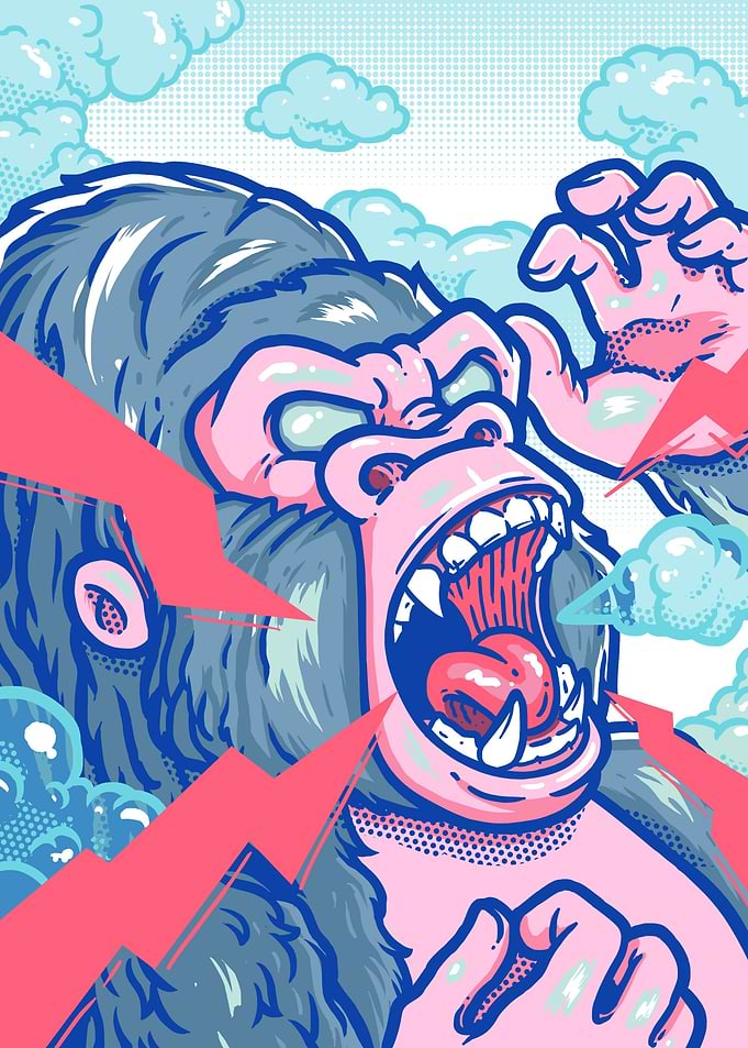 Angry Gorilla