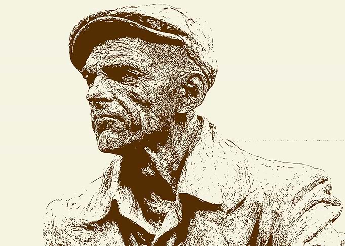 Ship worker Statue