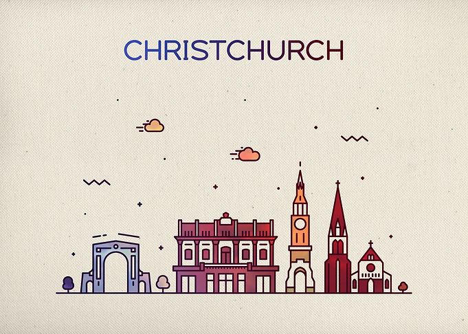 Christchurch NZ City Map