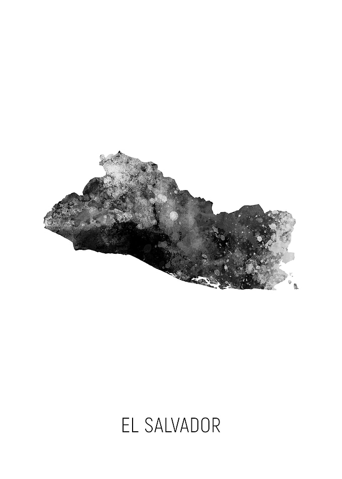 El Salvador Map