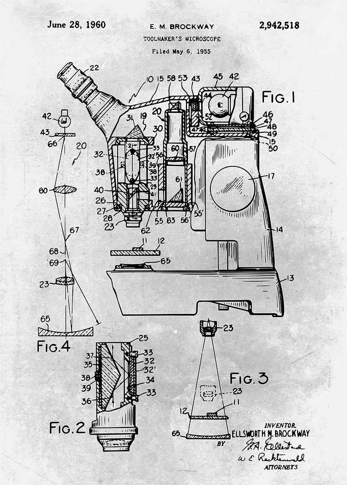 No317 Toolmaker microscope