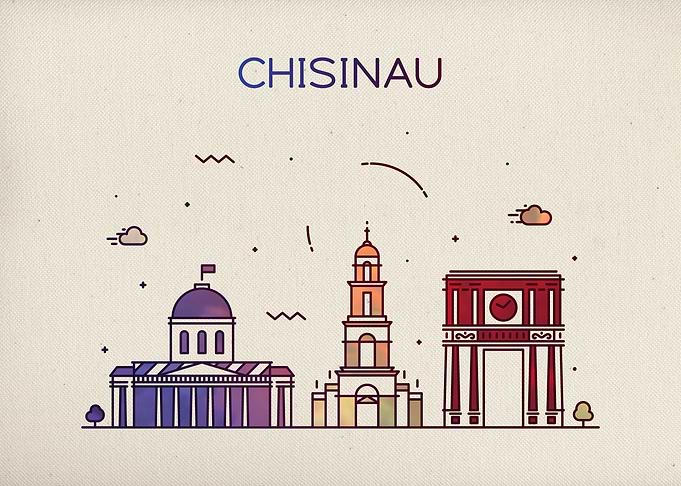 Chisinau Moldova Skyline