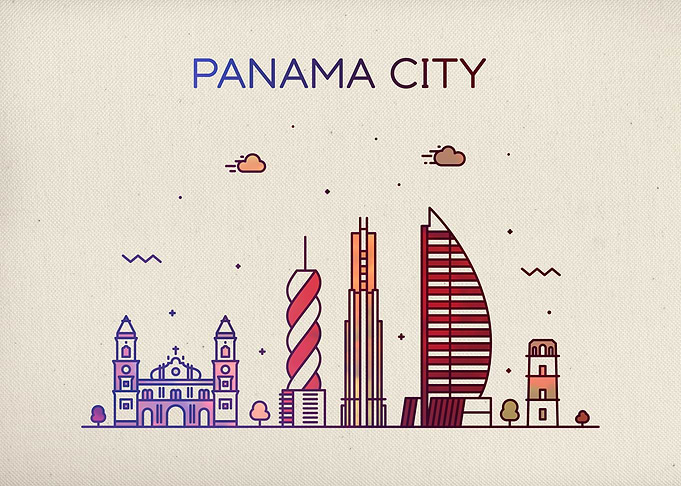 Panama City Skyline Fun