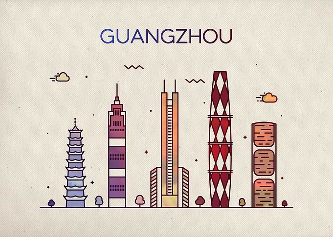 Guangzhou City Skyline Fun