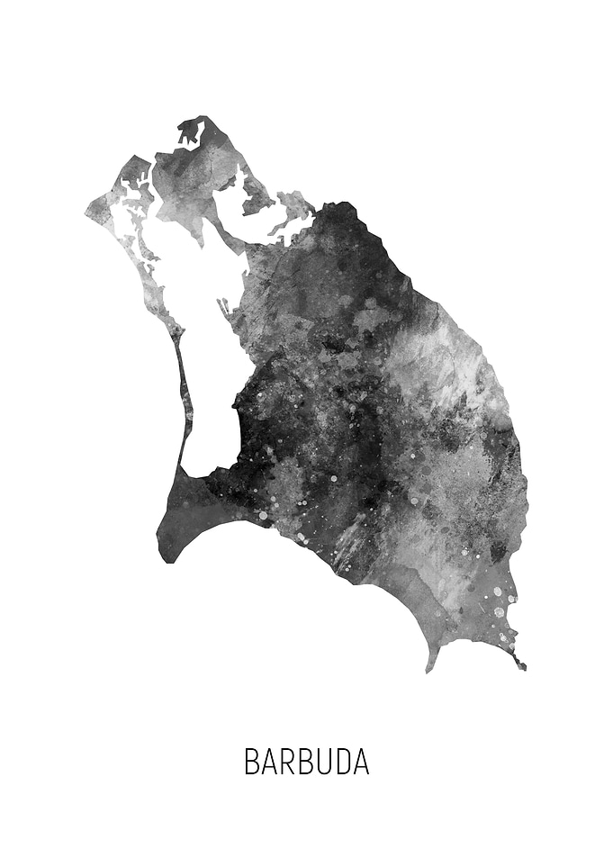 Barbuda Map