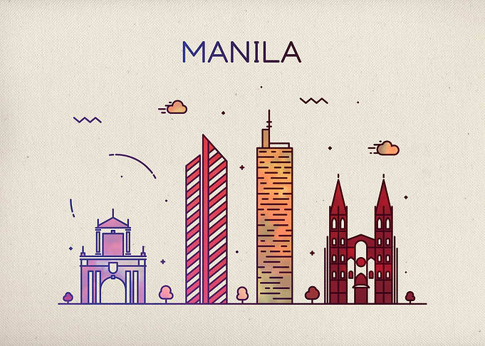 Manila City Skyline Fun