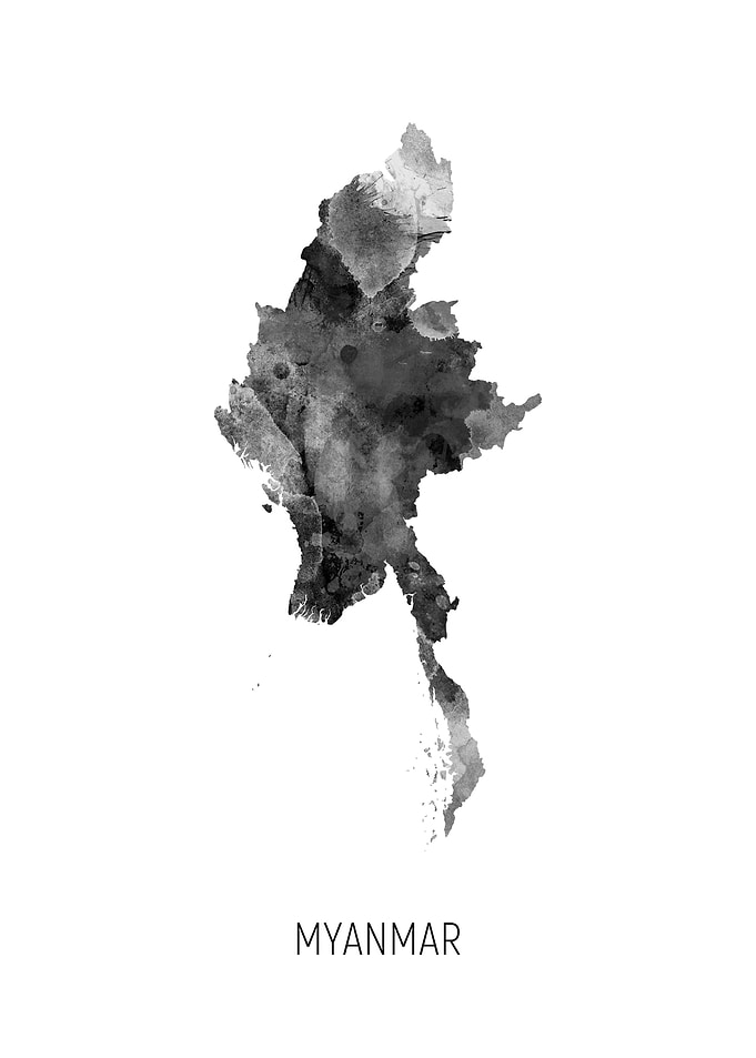 Myanmar Map