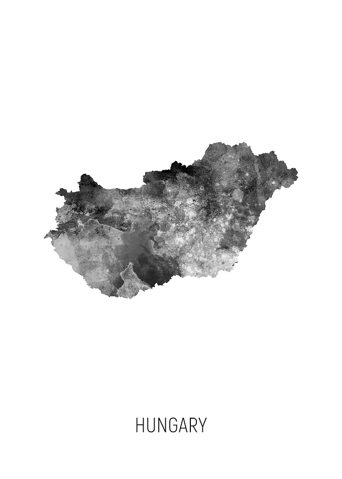 Hungary Map