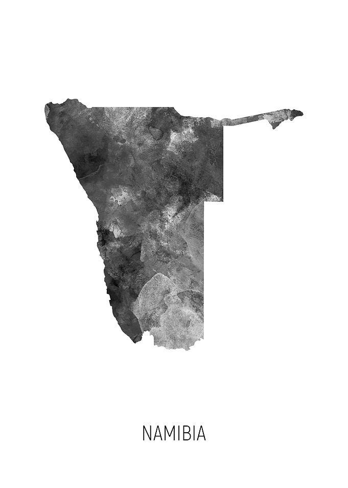 Namibia Map