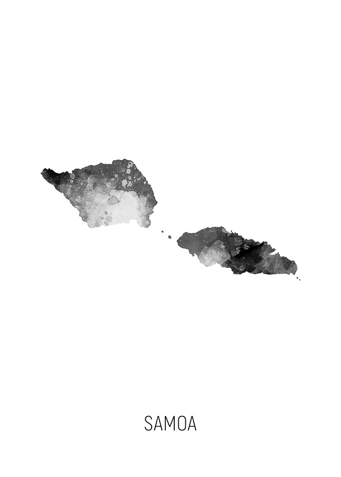 Samoa Map