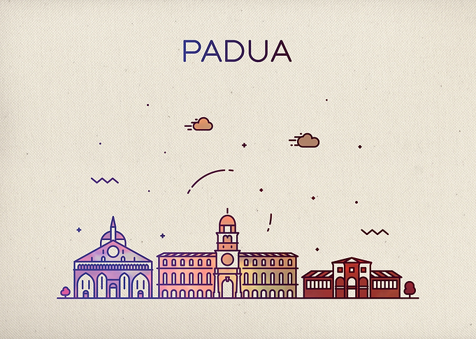 Padua Italy City Skyline
